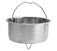 Ujjdwiurgh Cuiseur vapeur en acier inoxydable pour cuiseur instantané avec poignée autocuiseur à riz