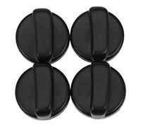 Ujjdwiurgh Cuisine 44 mm de diametre en plastique Noir Bouton-interrupteur pour plaque de cuisson au gaz 4
