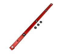 Ujjdwiurgh Curseur de Rail en T pour le Travail Du Bois Barre à Onglets Limitable Rail Coulissant pour Scie à Table Tige de Jauge Curseur de Rail en T pour le Travail Du Bois Rouge