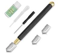 Ujjdwiurgh Cutter 2mm-20mm et de Coupe de Verre, Outil de Coupe de Verre Amélioré avec Alimentation Automatique en, Coupe-Verre, Facile à Utiliser, et de Fabrication Raffinée
