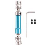 Ujjdwiurgh Cvd Arbre de Commande en MéTal pour 12428 12423 PièCes de Mise à Niveau de Camion de Train sur de Voiture de Voiture de Rc, Bleu