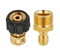 Ujjdwiurgh D'Adaptateurs pour Nettoyeur Kits de Connexion Outil à M22 à 1/4 Connexion