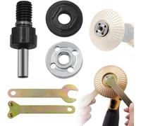 Ujjdwiurgh de Bielles de Meuleuse D'Angle de Perceuse Électrique, Arbre de Coupe de Pilote Rotatif Réglable de 10 Mm, pour Disque de Coupe Disque de Polissage