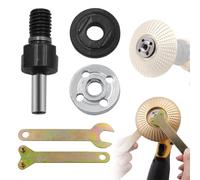 Ujjdwiurgh de Bielles de Meuleuse D'Angle de Perceuse Électrique, Outil D'Accessoires de Meuleuse D'Angle de Perceuse pour Couper le Disque de Polissage et le Polissage