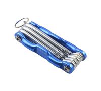 Ujjdwiurgh de Clés D'Extrémité de Boîte à Clés Hexagonales Pliantes, de Clés à Tête Sphérique Plate, Outils Manuels de Réparation de Voiture, Installation Facile, Facile à Utiliser B