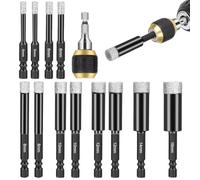 Ujjdwiurgh de Forets Diamantés, 12 Pièces de Scie Cloche Diamantée à Sec avec Support de Foret à Changement, pour Carreaux de Porcelaine, Verre, Céramique