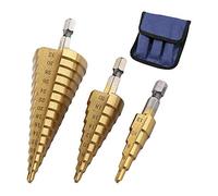 Ujjdwiurgh de Forets éTagéS HSS de 3, 4-12Mm 4-20Mm 4-32Mm CôNe Titane Bois MéTal Trou Coupe Hexagonale Outil de Changement