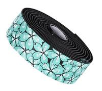 Ujjdwiurgh de Guidon de Vélo de Guidon de Vélo de Route Antichoc Absorbant les Chocs Résistant à L'Usure Absorbant Noir Bleu