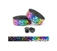 Ujjdwiurgh de Guidon de Vélo, Poignée de Vélo avec ce de Guidon de Vélo pour Une Conduite Confortable, Génial Set de 2, Facile à Utiliser, Multicolore.