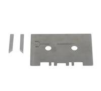 Ujjdwiurgh de Jauges à Cassette, Alignement Mécanique, Kit de Jauge de Guidage de Haute Précision avec 2 Barres de Contrôle en Alliage D'Aluminium, Facile à Installer