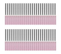 Ujjdwiurgh de Pierre de Meulage de 50 PièCes, MèChes de Meulage D'Outil de Meulage de Polissage pour AffûTeuse de TronçOnneuse, 0,16 Pouce / 4 Mm