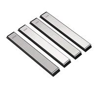 Ujjdwiurgh de Plaques D'Affûtage Diamant 4 Pièces Grain 240/400/600/1000 pour Couteau de Cuisine