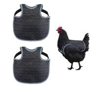 Ujjdwiurgh de Poules, Tablier de Protection Dorsale pour Poules avec Sangle Réglable, Selle D'Accouplement pour Poules