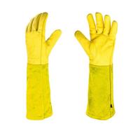 Ujjdwiurgh de Taille de Rosier pour et Femmes, Longs, Résistants Aux Épines, en Cuir Respirant, Meilleur Cadeau de Jardinage.