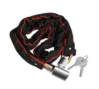 Ujjdwiurgh de Vélo Rallongé et Épaissi Chaîne Antivol pour Vélo Électrique Portable Vélos Tout-Terrain de Chaîne de Vélo