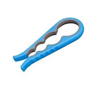 Ujjdwiurgh Décapsuleur antidérapant en caoutchouc pour enlever les couvercles tenaces Bleu