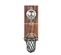 Ujjdwiurgh Décapsuleur mural en forme de basket-ball, décapsuleur de bière, gadgets de cuisine, bar, fournitures de fête