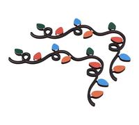 Ujjdwiurgh Décor de Décoration de Porte de Noël, Décorations de Panneau d'angle de Cadre de Porte Supérieur, Ornement de Décoration de Cadre de Maison pour la Décoration Intérieure G