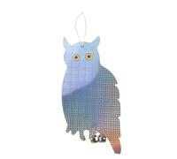 Ujjdwiurgh Decoration de Jardin Oiseau repulsif Owl Reflector