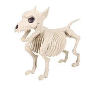 Ujjdwiurgh Décorations D'Halloween pour Chien Squelette - Squelettes D'Animaux Mobiles avec Articulations Mobiles, Décoration D'Halloween