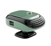 Ujjdwiurgh Dégivreur de Voiture Portable 12 V, Chauffage de Pare-Brise, Ventilateur de Refroidissement 2 en 1 pour Désembuage de Vitres Automatiques avec Chauffage, Installation Facile, Facile à