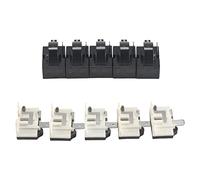 Ujjdwiurgh DéMarreurs de RéFrigéRateur QP2-4R7 Relais de DéMarrage PTC pour RéFrigéRateur 4,7 Ohm 1 Broche et Protecteurs de RéFrigéRateur 6750C-0005P
