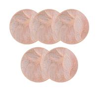 Ujjdwiurgh Dessous de verre ronds chauffants antidérapants pour table de salle à manger, cuisine, café, thé, boissons chaudes, sous-verre C