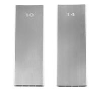 Ujjdwiurgh Deux-Way Radius Sanding Block Aluminium Aolly Fret Niveau Fingerboard Luthier Tool Guitare Sanding Beam (10-14)