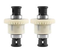 Ujjdwiurgh DifféRentiel 2 PièCes SéRies pour HBX 16889 16889A 16890 16890A SG1601 SG1602 1/16 PièCes de Mise à Niveau de Voiture TéLéCommandéE