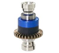 Ujjdwiurgh Différentiel en métal pour 1/18 /Grom/GROM 1/14 Mini/GROM RC Pièces de mise à niveau Accessoires Bleu