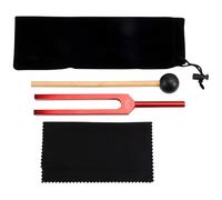 Ujjdwiurgh Dipason 432 Hz pour la Thérapie de Guérison Sonore et le Yoga Diapason en Alliage D'Aluminium 423 Hz Rouge