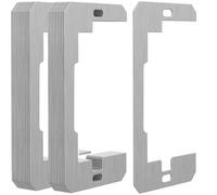 Ujjdwiurgh Dispositif de nivellement de plaque murale (22 pièces), entretoises de nivellement pour prises d'interrupteur lâches, design encastré, outil de fixation de boîte électrique