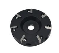 Ujjdwiurgh Disque de broyeur à sabots en alliage de zinc haute résistance pour fers à cheval Noir