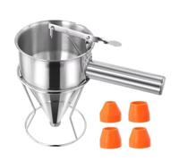 Ujjdwiurgh Distor en Acier Inoxydable Dispensateur Cupcake Pancake Patter Maker Octopus Fish Ball Kitchen Tools