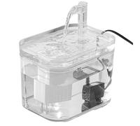 Ujjdwiurgh Distributeur Automatique de Circulation d'eau Potable 1L à Eau pour Animaux Domestiques de Grande Taille pour Chaton et Chien