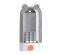 Ujjdwiurgh Distributeur automatique de tampons de coton cosmétiques - Support de tampon de maquillage en plastique pour salle de bain, coiffeuse, bureau A