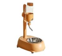 Ujjdwiurgh Distributeur Automatique pour Animaux de Compagnie, Bol Anti-Basculement pour Chiens, Bouteille d'eau, Mangeoire, Suspendue, Conteneur de Nourriture pour