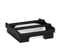 Ujjdwiurgh Distributeur d'assiettes en carton en bambou de 2,4 cm - Support sous armoire et comptoir pour étagères de cuisine pour assiettes universel B