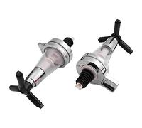 Ujjdwiurgh Distributeur de bouteilles en acier mural pour 4 bouteilles de vin, spiritueux