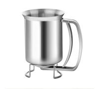 Ujjdwiurgh Distributeur de Pâte en Acier Inoxydable, Entonnoir pour Pâte à Gâteau et Crêpes, Séparateur de Pâte, Entonnoir à Boule de Poulpe