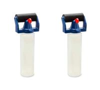 Ujjdwiurgh Distributeur de Rouleaux Bouteille de Rangement Bricolage Artisanat Traitement Mural Texture de Grain de Bois Rouleau de Peinture Outil pour