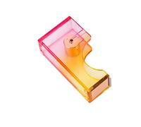 Ujjdwiurgh Distributeur de ruban adhésif de bureau robuste avec base antidérapante pour ruban adhésif de 2,5 cm