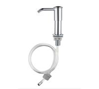 Ujjdwiurgh Distributeur de savon de cuisine pour évier de cuisine et tube d'extension, tube en silicone de 101,6 cm, se connecte directement à la bouteille de savon