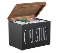 Ujjdwiurgh Distributeur de serviettes hygiéniques pour salle de bain - Noir