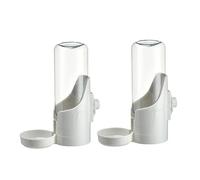 Ujjdwiurgh Distributeur d'eau universel 2 pièces pour animal domestique Distributeur d'eau à suspendre non humide Bouche Bouilloire d'alimentation en eau Peut accrocher la cage A