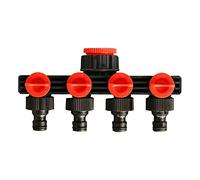 Ujjdwiurgh Diviseurs de Tuyau à 4 Voies pour Diviseur de de Minuterie Linker de Conduite D'Eau D'Arrosage Automatique