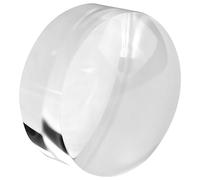 Ujjdwiurgh DôMe Grossissant 2 Pouces - Presse-Papiers Loupe 8X Aide à la Lecture Loupe en DôMe Facile à Faire Glisser pour Lire des Livres,des Cartes,des Journaux et des Magazines