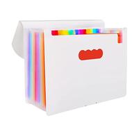 Ujjdwiurgh Dossiers de Fichiers Portable Expanding 12-Pocket File Folder A4 AccordéOn File Document Organizer pour Home Office School