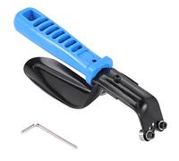 Ujjdwiurgh Double Outil Portatif Tenu dans la Main D'éBavurage de TôLe avec des Lames de Coupe de la Garde 1-12Mm, Lame de Coupe Professionnelle de Bavure