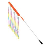 Ujjdwiurgh Drapeau réglable pour vélo avec mât pour sécurité - Réfléchissant et imperméable - Pour la mobilité - Tricycle - Kart ATV